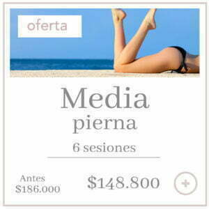 Depilación media pierna mujeres