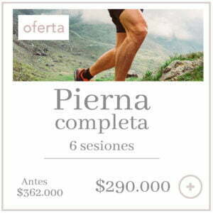 Depilación pierna completa hombres