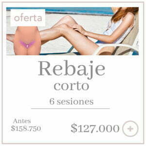 Depilación rebaje corto pierna mujeres
