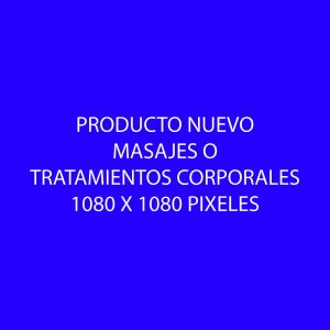 Masaje nuevo